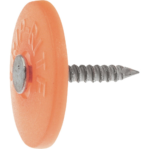 Grip-Rite 1-3/4 In. 12 ga Electrogalvanized Cap Nails (2000 Ct., 9 Lb.)