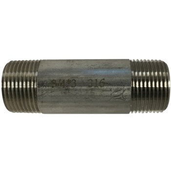 Anderson Metals 48080B 3/4 Ss Close Nipple