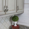Kasaware 4-1/16 Overall Length Arch Pull Satin Nickel