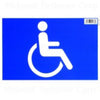 Midwest Fastener Handi Cap Sign Styrene